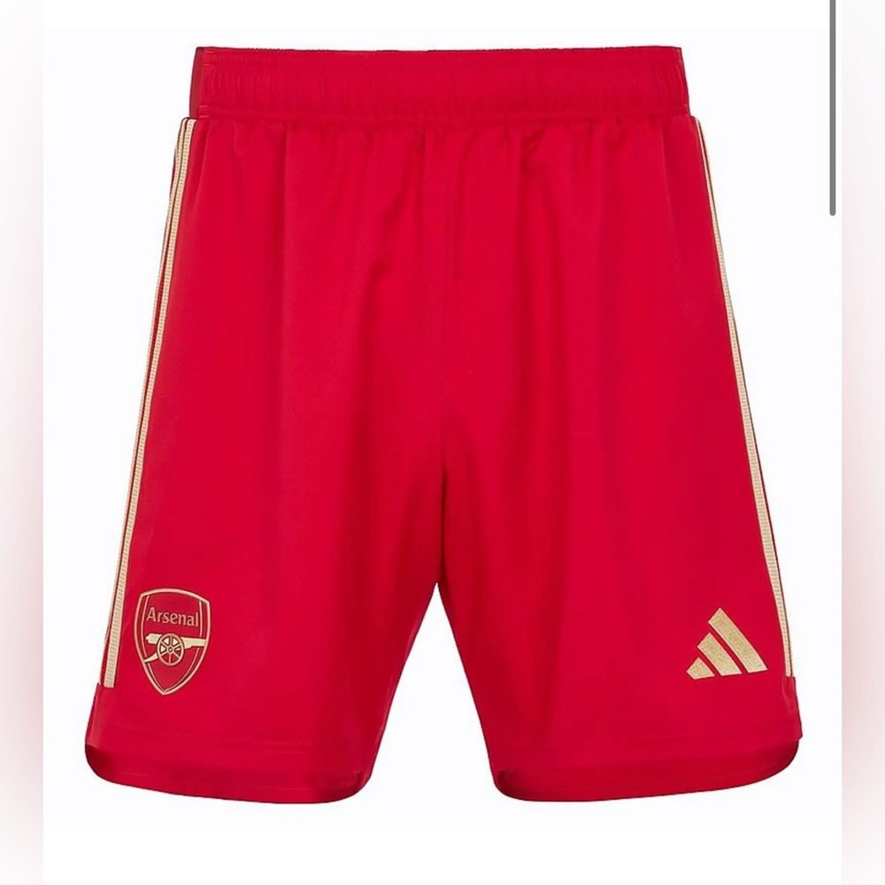 Adidas 2023-2024 Arsenal Authentic Alternate Red Men's Shorts Size Medium